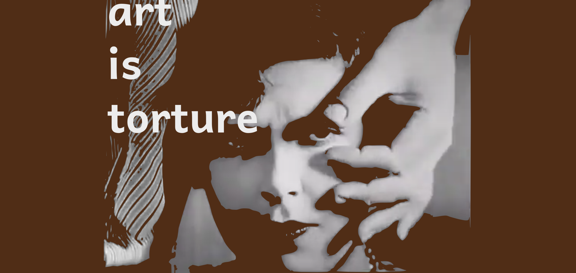 Art has been used as torture method in the past. Yet, the same piece of art can be seen as something intriguingly beautiful.